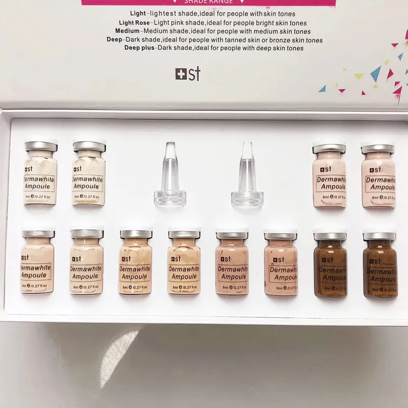 קוריאה 8 מ"ל BB Cream ערכת התחלה למתחילים Niacinamide/Peptide סלמון DNA Essence לחות טיפוח עור הפנים — image 22