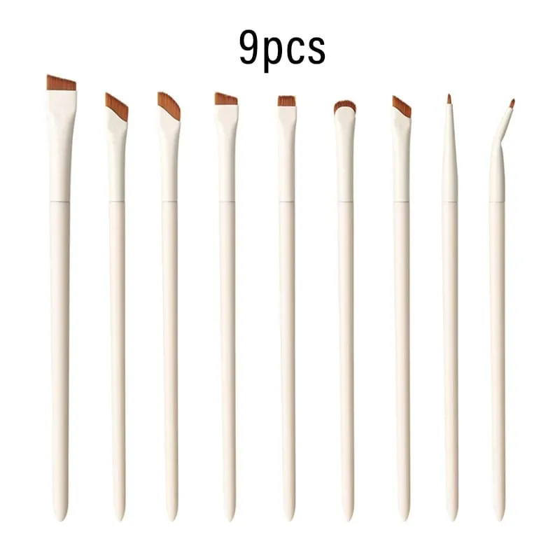 3/7/9 Σετ πινέλων μακιγιάζ Blade Eyeliner Brush Brushes Brushes Portable Fine Oblique Head Eye Liner Brush Brush Tool Makeup