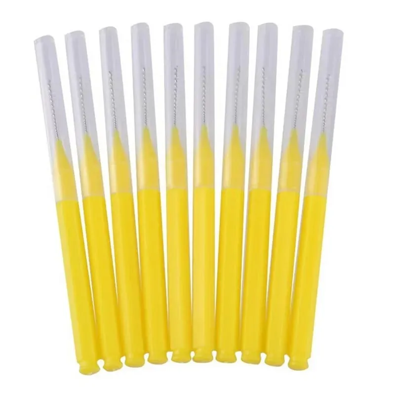 50/100PCS Black Bendable Eyebrow Brush Brow Perm Brush Disposable Brow Lifting Brushes Micro Eyelash Brush Applicators Tools