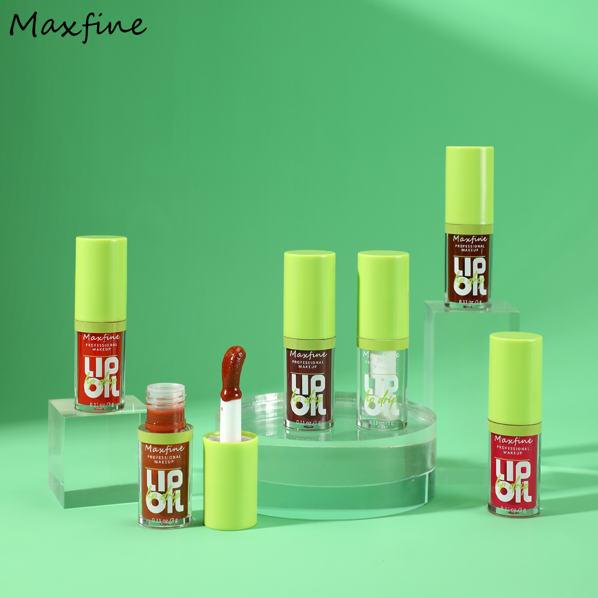 6-τόνων ενυδατικό lip gloss φωτεινό λάδι lip gloss ενυδατικό διαφανές υγρό lip gloss φυσικό lip gloss make lip