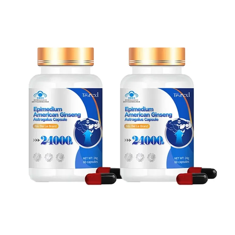 Ενίσχυση ενέργειας με εκχύλισμα Epimedium & Ginseng - Προωθεί τη δύναμη και την αυτοπεποίθηση - Ανδρικό καθημερινό συμπλήρωμα φυτικής ενίσχυσης