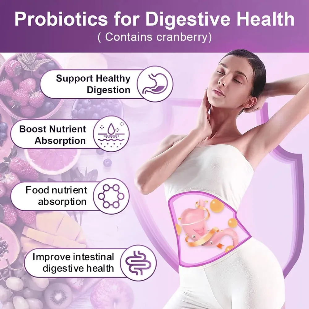Women’s Probiotic 120 Caps 180 Billion CFU 18 Strains Digestive Immune Vaginal & Urinary Health Shelf Stable Gluten Free