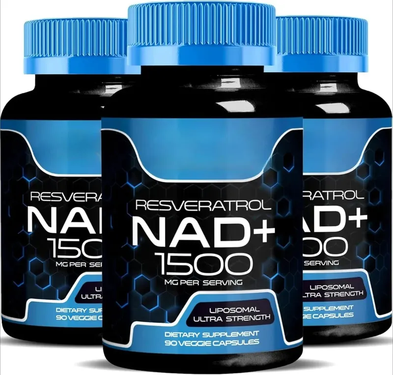 NAD + Viên Với Resveratrol Thảo Dược Bổ Sung Chất Chống Oxy Hóa Hỗ Trợ Sức Khỏe Tế Bào Năng Lượng & Chống Lão Hóa Dành Cho Nữ 90 Miếng — image 9