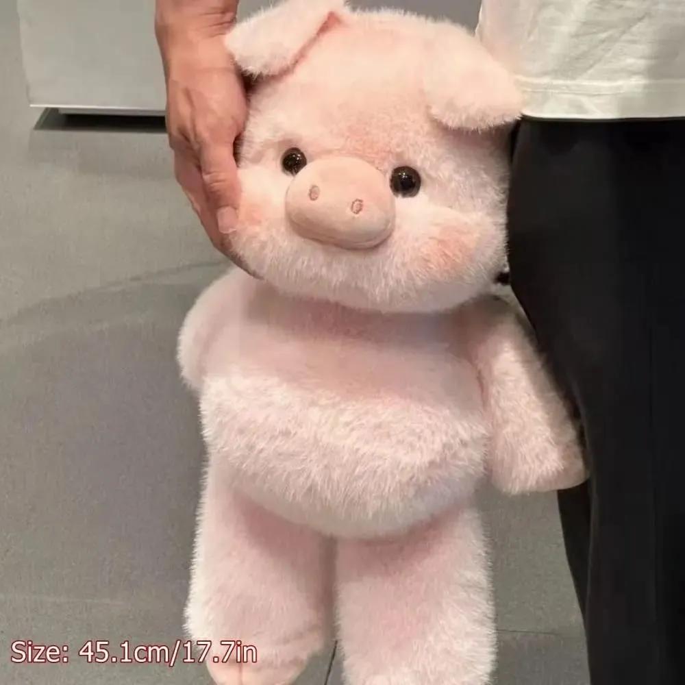 Creative Gift Soft Pig Stuffed Animal Plush Pillow Emotional Support Cute Plush Toy 17.7inch Plush Pillow