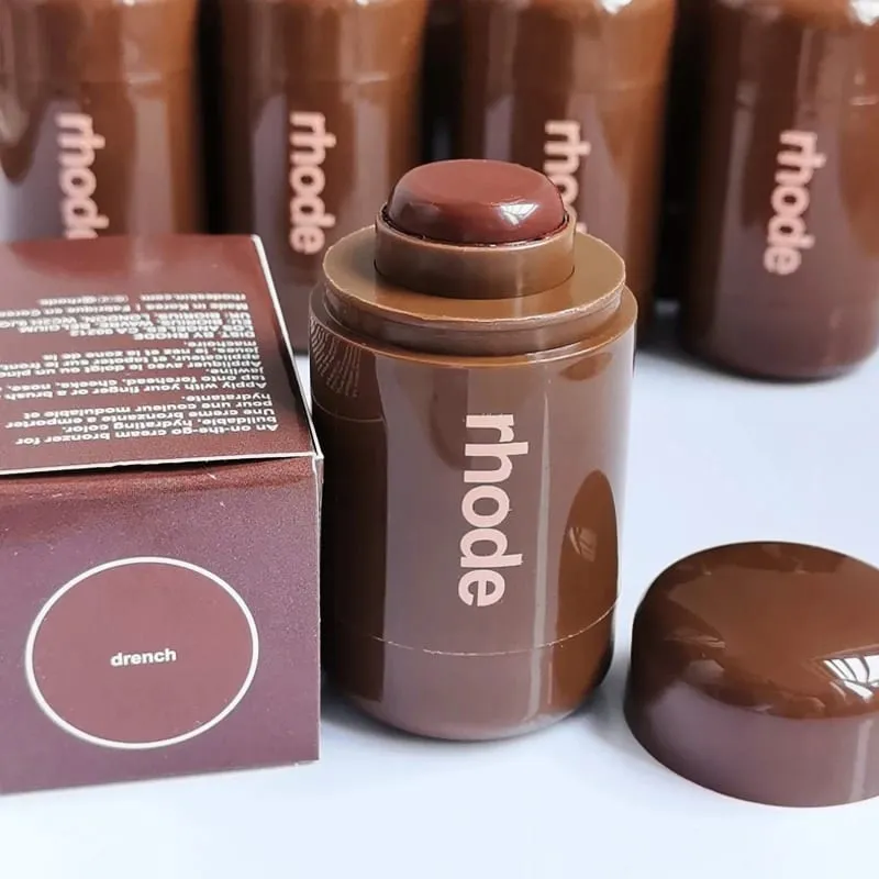 Καλοκαιρινό όριο Σιπ Μπρονζέ Pocket Contour Stick Blush Stick Εύκολη εφαρμογή Ομαλή εξάπλωση Μακιγιάζ μακράς διαρκείας Φορέστε LipBoost
