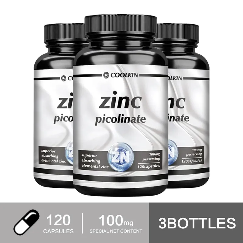 Κάψουλες Picolinate Zinc - Ενισχύει την Ανοσολογική Υποστήριξη Ύπνου & Ενέργειας