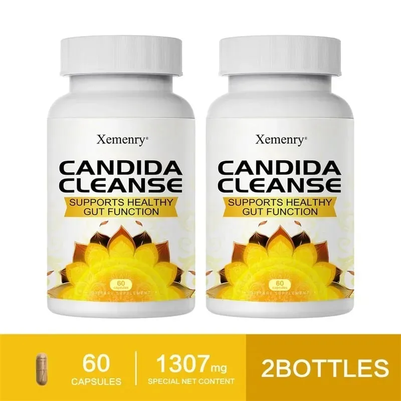 Candida Cleanse - Nagtataguyod ng Intestinal Cleansing at Detoxification Nagpapabuti ng Digestion at Pinapaginhawa ang Constipation at Bloating