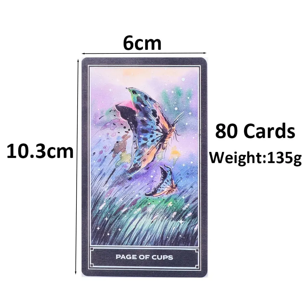 Az Enchanting Earth Tarot 80 kártyás pakli jóslás kiadása, a természet által ihletett társasjáték az intuitív útmutatásért és az önfelfedezésért — image 4