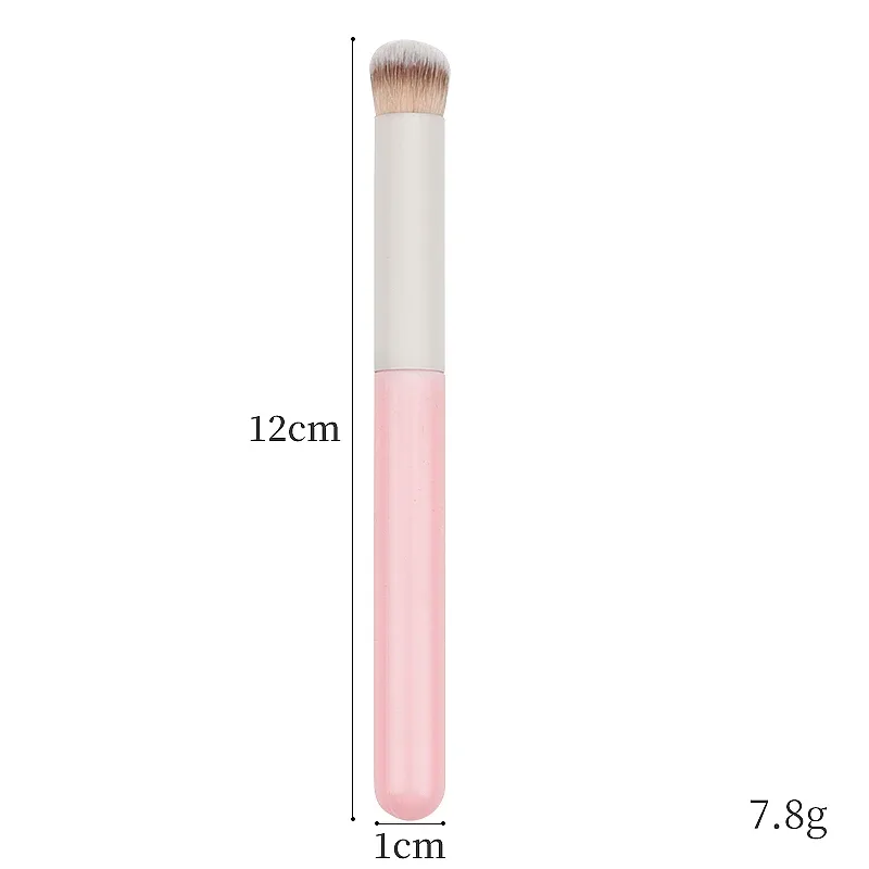1 Buah Kuas Rias Lembut Spons Concealer Kuas Lipstik Bibir Bedak Basah Kering Menggunakan Alat Kosmetik Kontur Foundation