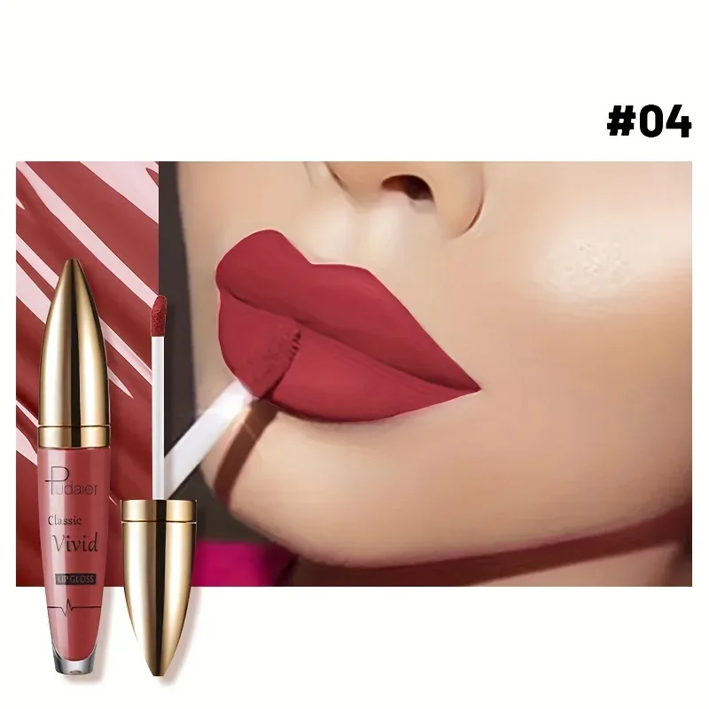High Pigmented Matte Lip Glaze - Long-lasting Smudge Proof Liquid Lipstick Makeup Δώρα για την Ημέρα του Αγίου Βαλεντίνου Δώρο για την Ημέρα της Γυναίκας