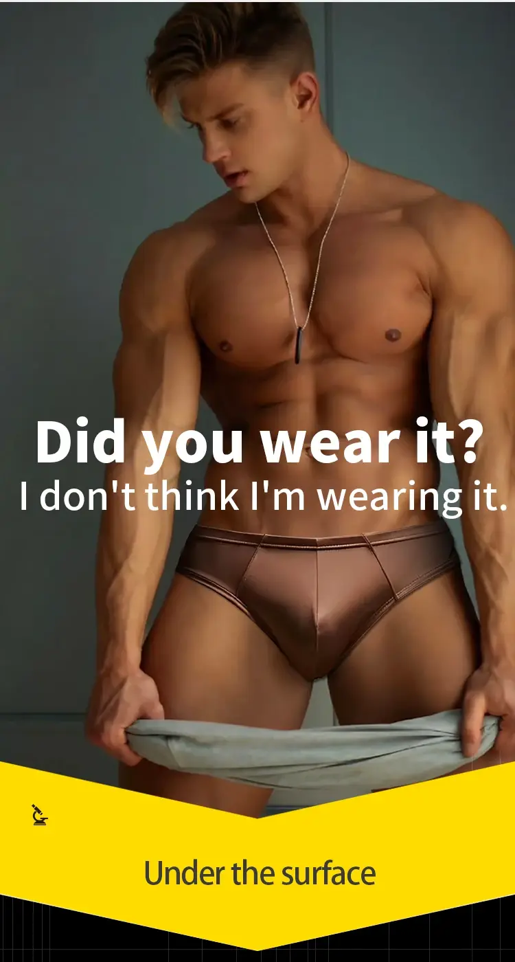 1/3Pcs Satin Nylon Men's Briefs Skin-friendly Breathable Mens Underwear Panties Large Crotch Pouch Man Bikini Underpants Briefs