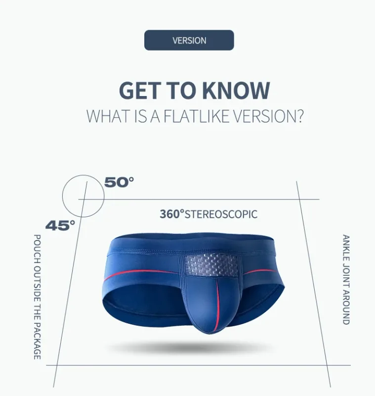 Men's Panties Men's Briefs Head U Convex Pocket Modal Sexy Breathable Youth Antibacterial Low Waist Bottom Pants