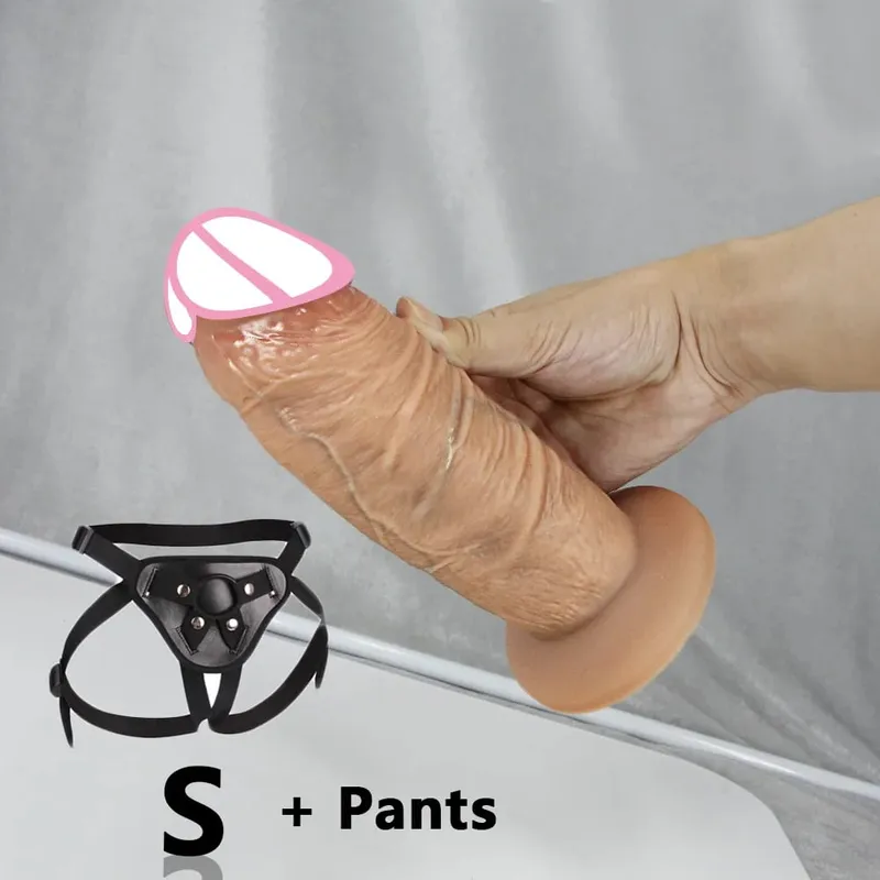 Μακρύ πέος Big Dick Super Realistic Thick Dildos Πρωκτικό Dildo Κολπικό Διαστολέα Παιχνίδι σεξ ενηλίκων Γυναικείο Αυνανισμός Buttplug
