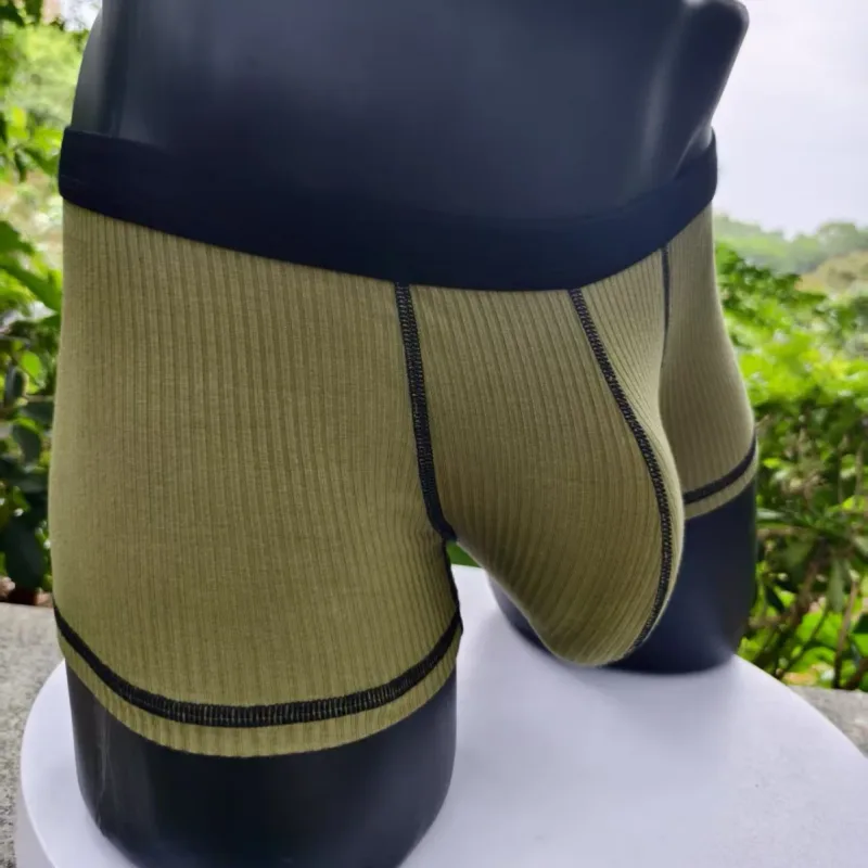 Men's boxer shorts with high elasticity and large pockets, fashionable men's shorts