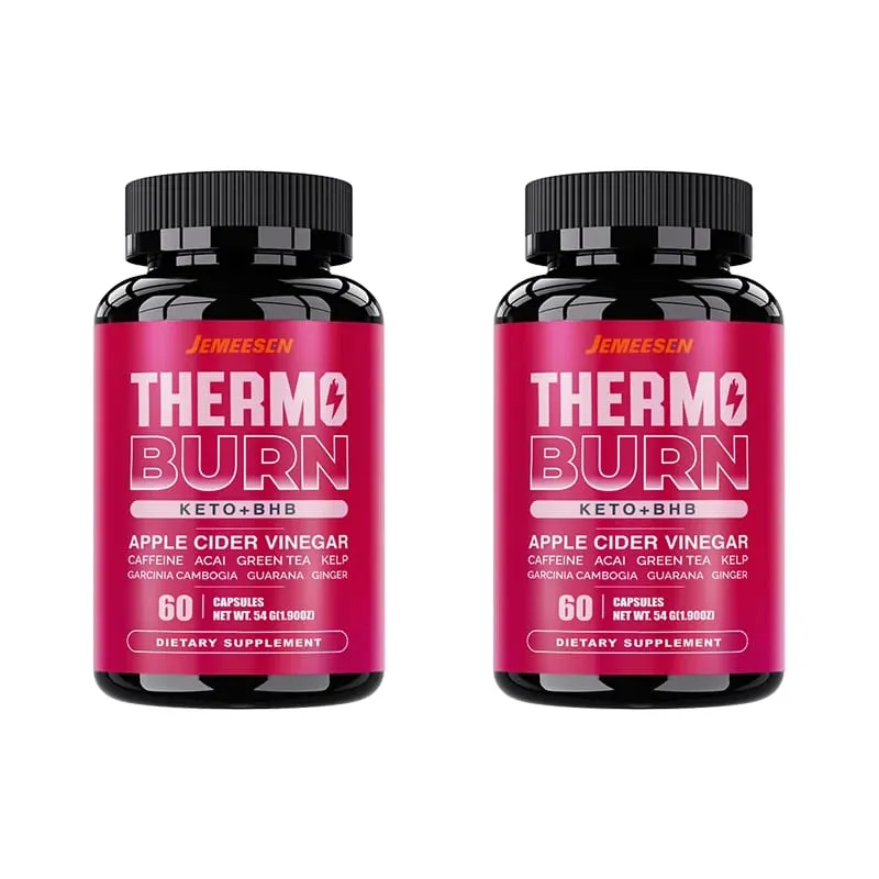 BHB Dietary Capsules na may BHB Premium Blend Acai Fruit Green Tea Leaf Anti-carb Diet at Fat Burning Metabolism Boost Detox