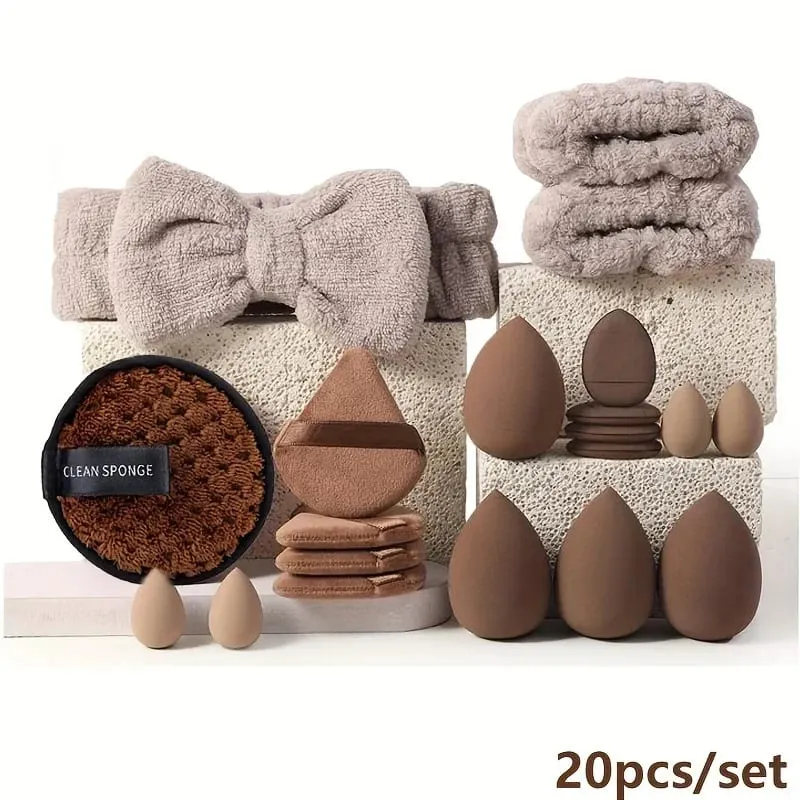 14Pcs Makeup Sponge Cosmetic Blender Beauty Egg Foundation Sponges Puff Powder Puffs Make Up Accessory Pambabae Makeup Tools