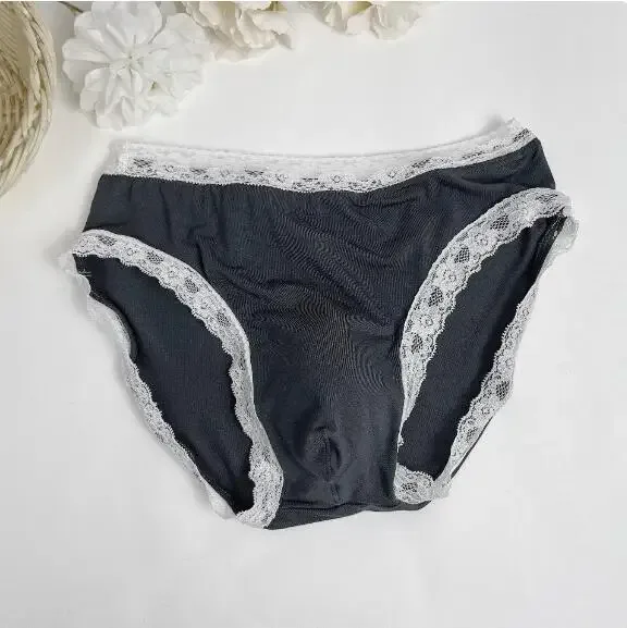 New Men's Underwear Sexy Men's Lace Briefs U-Convex Pouch Low-Rise Comfortable and Breathable Shorts Briefs men underwear sexy
