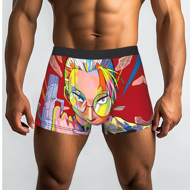 Taro Sakamoto S-Sakamotos D-Dayss Boxer Shorts For Homme 3D Print Shin Asakura Nagumo Underwear Panties Briefs Soft Underpants