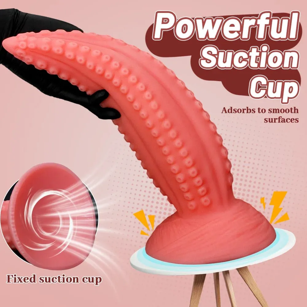 5 Laki ng Malaking Anal Dildos Soft Silicone Long Butt Plug Monster Dildo Napakalaking Pink Tentacle Dildo Masturbate Sex Toys para sa mga Babaeng Lalaki