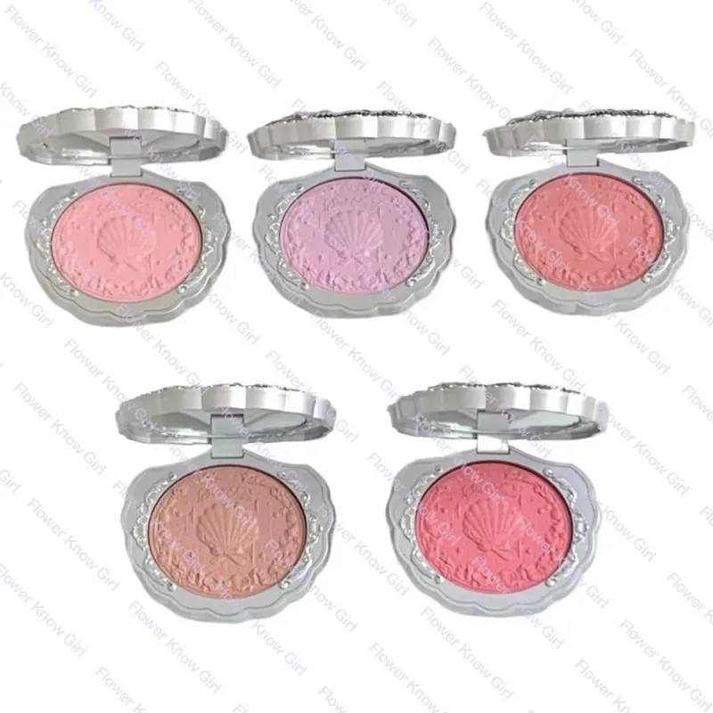 Σετ μακιγιάζ Flower Knows Shell's Jewel Collection Full Professional Face Palette Blush Eyeshadow Cream για τα χείλη Σετ βάλσαμου για highlighter