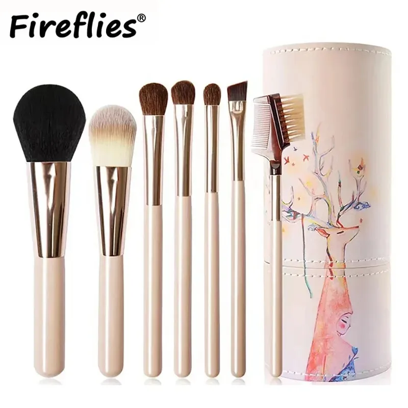 20/40Pcs Makeup Brushes at Sponges Set Brown Makeup Puff Beauty Egg Headband Wristband Remover Kit Regalo sa Tool ng Makeup