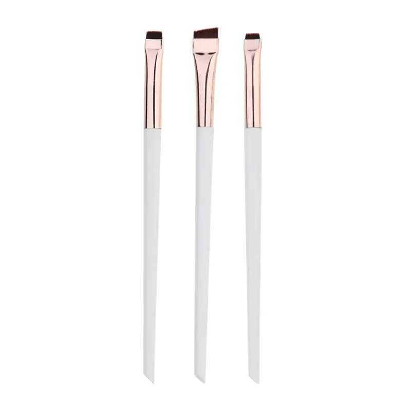 3 τεμάχια/σετ Blade Eyeliner Brushes Brush Brush Portable Flat Fine Eye Liner Brow Contour Makeup Brush Make Up Tool Χονδρική πώληση 2025
