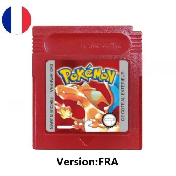 Many style Pokemon Red Blue Crystal Golden Green Silver Yellow GBC Game Card 16 Bit Video Game Cartridge Console Card GB/SP