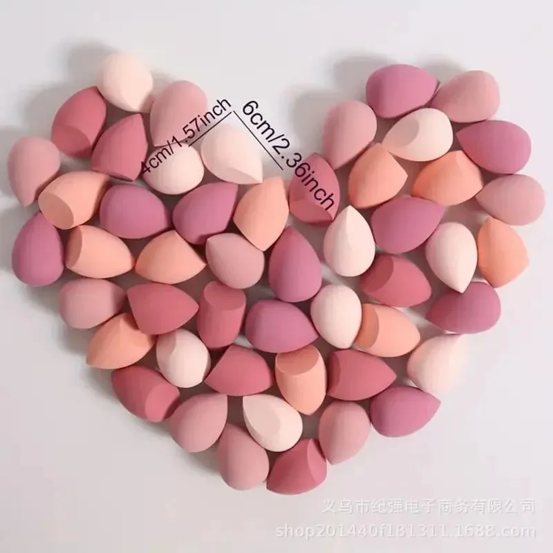 4/7/18-delige make-upsponsset Geschikt voor vloeibare BB-crème Poedertoepassing Make-up Ei Droog Nat Tweeërlei gebruik Poederdons Meisje