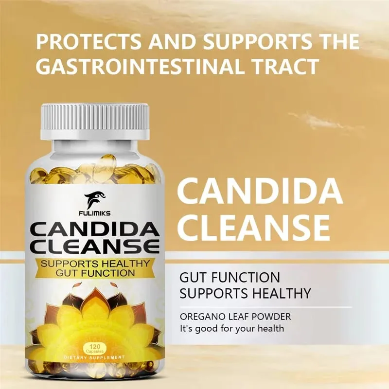 Fulimiks Candida Cleanse - Antioxidant Intestinal Cleansing at Detoxification Nagtataguyod ng Digestion at Metabolism - 120 Capsules — image 3