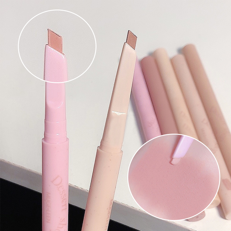 Dessert Lip Liner Automatic rotating waterproof lasting no color outline lip lipstick pen