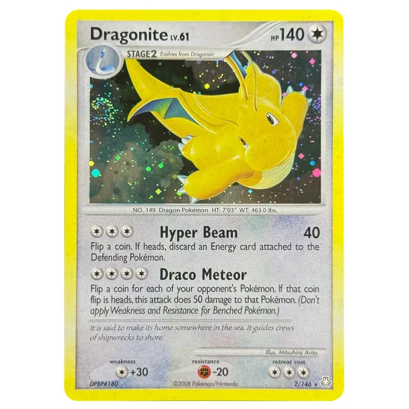 Κάρτες μεσολάβησης Dragonite Legends Awakened Charmander Stormfront Gengar LV.X Rayquaza C Leafeon Majestic Dawn Blastoise Holo