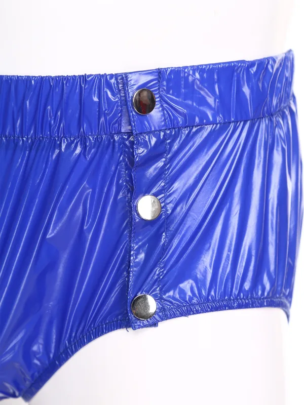 Men Waterproof Diaper Cover Elderly Bedridden Leak-proof Incontinence Briefs Tear-away Washable Adaptive Underwear Swimwear