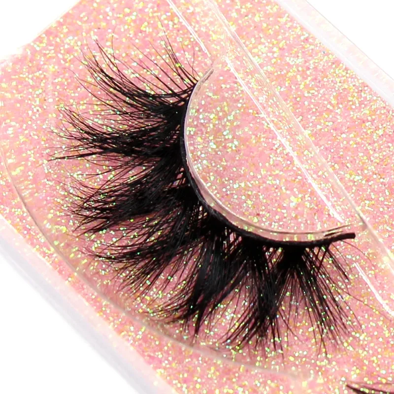 Makeup Eyelashes 3D Mink Eye Lashes Fluffy Soft Wispy Natural Lashes Extension Reusable Strip Fake Lashes Mink Eyelashes