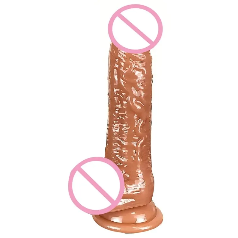 Ρεαλιστικά μαλακά Dildos με ισχυρή βεντούζα αυνανισμού Μεγάλο σημείο G Dildo σεξουαλικό παιχνίδι Κατάλληλο για γυναίκες και ζευγάρια Διεγέρτης πρωκτού κόλπου Ενήλικες Παιχνίδια σεξουαλικής επαφής για γυναίκες Ερωτικά Dildo πέους πρωκτικό βύσμα Γυναικείο ανδρικό πέος Ενηλίκων Παιχνίδι για αρχάριους πρωκτούς