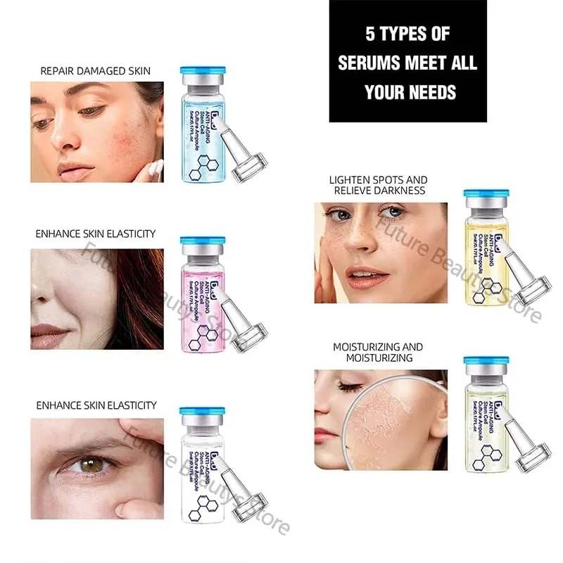 10 φιαλίδια Korea BB Cream Glow Essence Beginner Starter Kit Niacinamide Moisturizing Foundation Cream Περιποίηση προσώπου