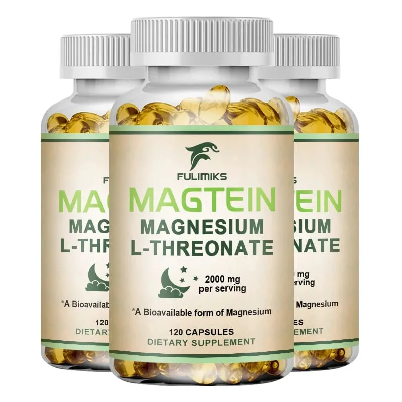 תוסף Magtein Magnesium L-Threonate נחקר קלינית להגברת המגנזיום במוח שיפור מיקוד הזיכרון ושינה רגועה