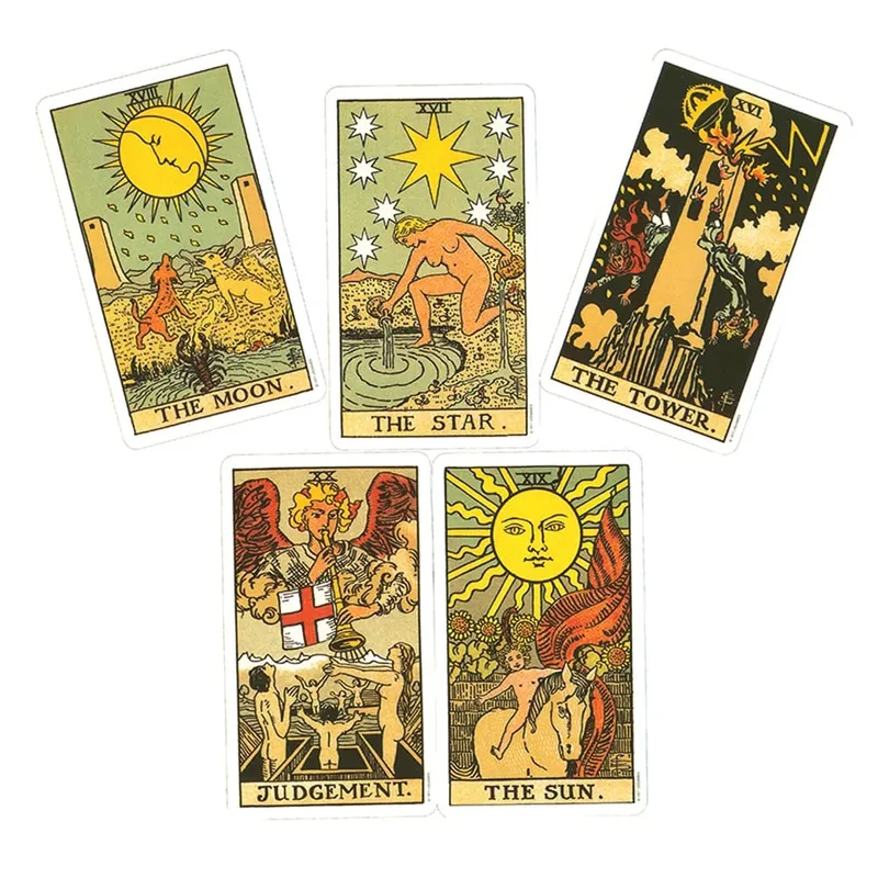 10.3*6cm Original Rider Waite Tarot Deck