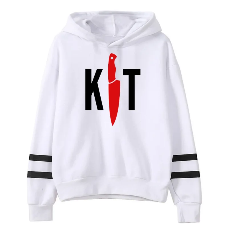 Bunuh Tony Merch Hoodie Uniseks Tanpa Poket Bar Selari Lengan Pakaian Jalanan Wanita Lelaki Berhoodie Sweatshirt Pakaian Lucu