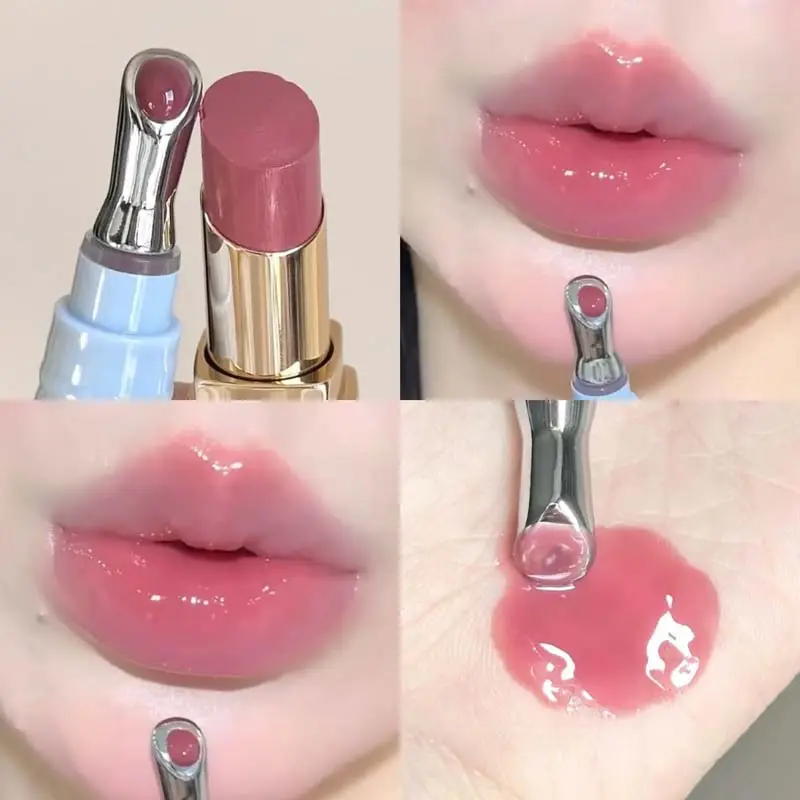 Mirror Watery Essence Lip Gloss עמיד לאורך זמן לא דביק שפתון נוזלי שופע ג'לי Lip Glaze איפור גוון לחות לשפתיים