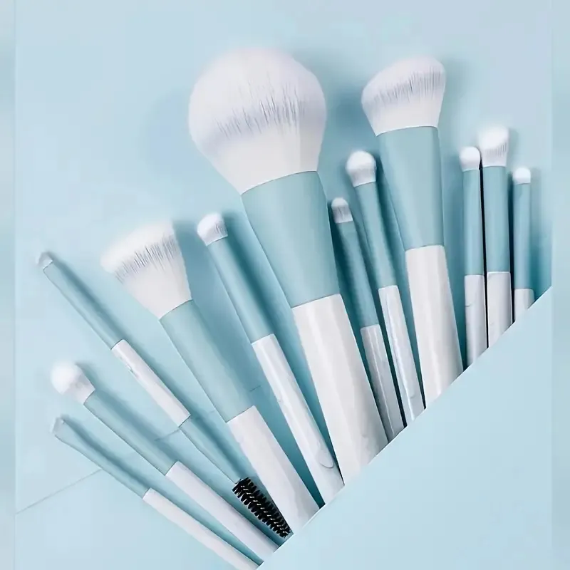 12 τμχ Σετ επαγγελματικών πινέλων μακιγιάζ Premium Synthetic Foundation Concealer Powder Eyeshadow Blush Brushes Hygienic Beauty Tools