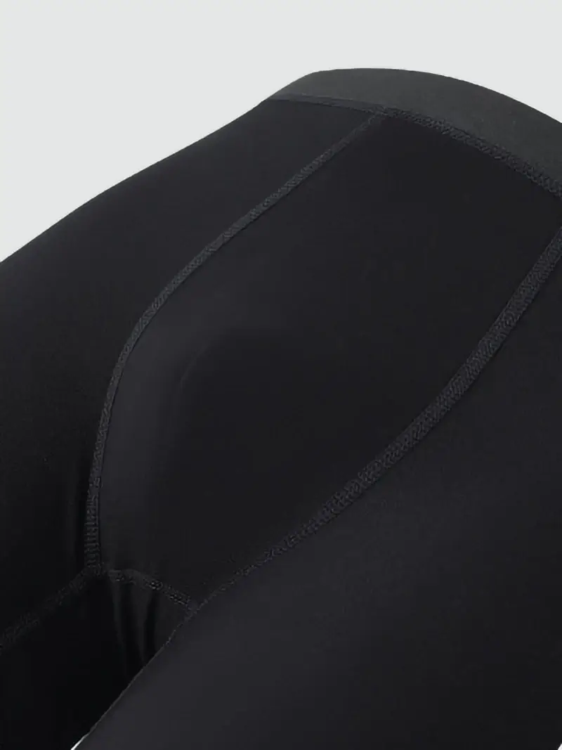 Men's Bamboo Fiber Boxer Briefs - Single Piece Soft Solid Color Underwear with Seamless Waistband & Contoured Pouch