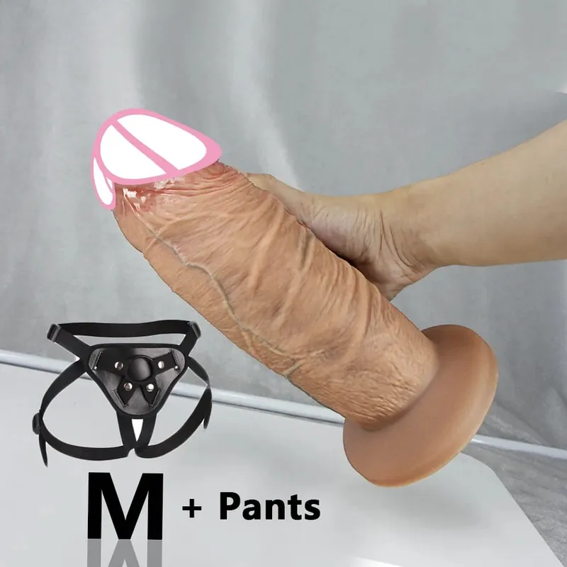 Μακρύ πέος Big Dick Super Realistic Thick Dildos Πρωκτικό Dildo Κολπικό Διαστολέα Παιχνίδι σεξ ενηλίκων Γυναικείο Αυνανισμός Buttplug