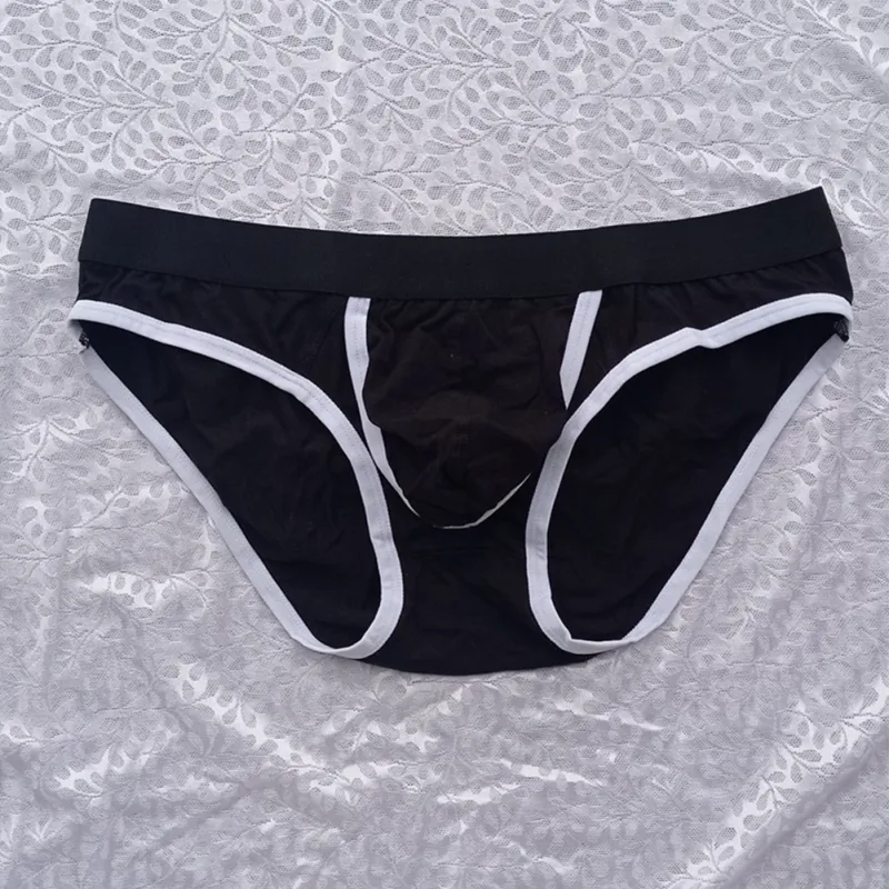 Brand New Men Briefs Panties Underwear Cotton Blend Elastic Low Waist Man M~2XL Pouch Stretchy Summer All Seasons