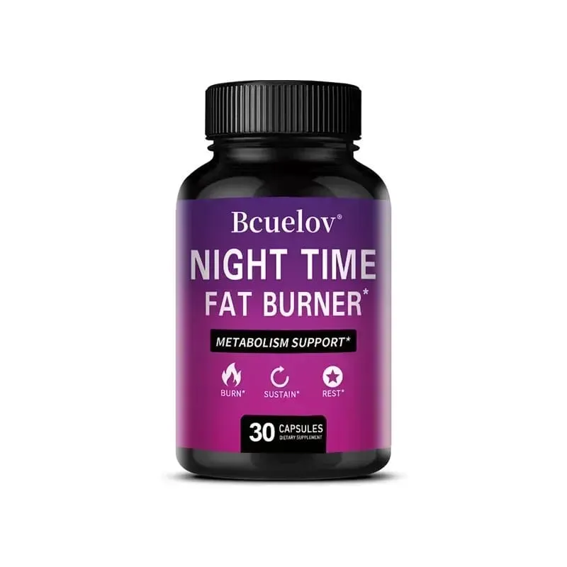 Nighttime Fat Burner - Carb Blocker Para Tumulong sa Cleansing Weight Management Pagpapanatili ng Energy Levels at Digestive Health