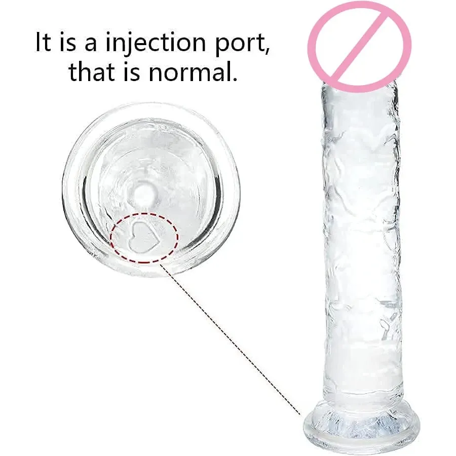 Σούπερ φθηνό 6 μεγεθών Ρεαλιστικό Soft Jelly Dildo Butt Prig βύσματα Παιχνίδι σεξ ενηλίκων για γυναίκες και άνδρες Κολπικός και πρωκτικός αυνανισμός