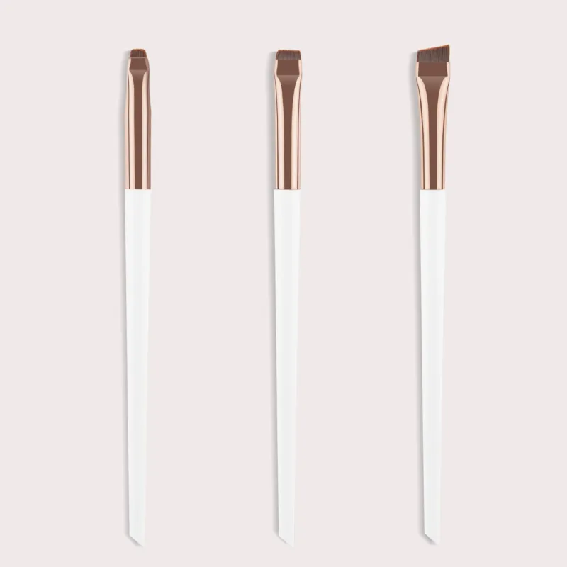 Eyeliner Brush Brow Brow Brushes Brushes Brushes Set Fine Angled Point Angled Slanted Tinting Ultra Thin Flat Flat Makeup Premium Eye