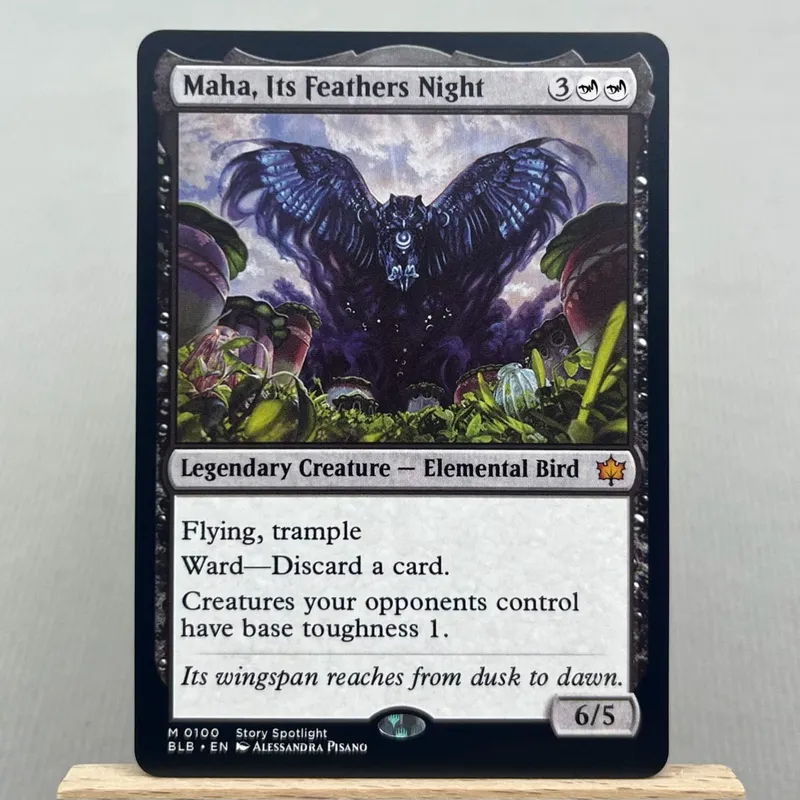 BLB BLC MH3 OTP HOLO7-Ⅰ02 TCG Cards Proxys Three Tree City Ygra Eater of All Maha the Its Feathers Night