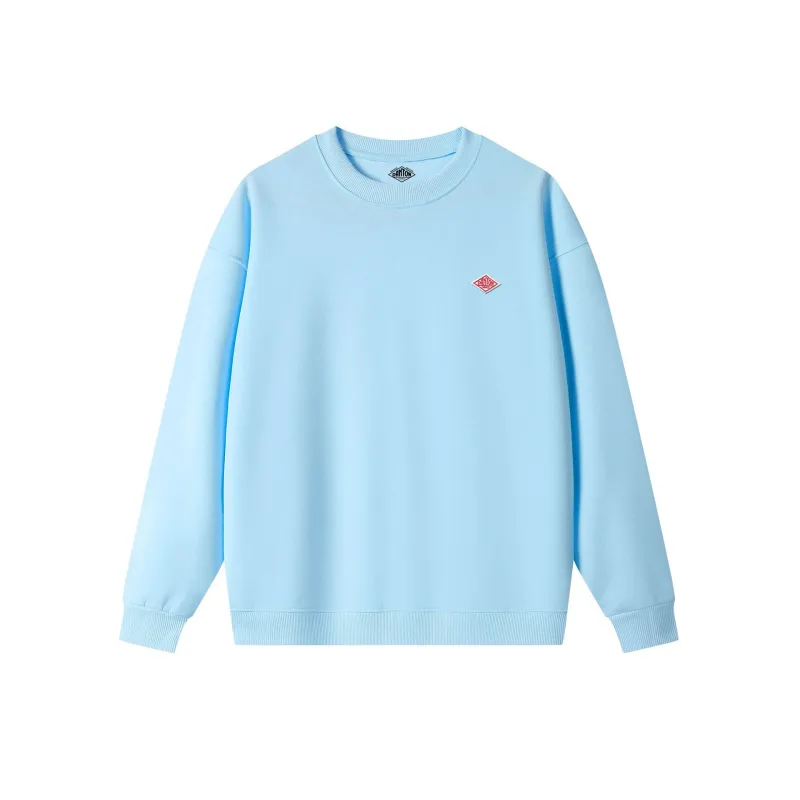 2025 nach Japan exportiert Herbst Dünne Sweatshirt Männer/Frauen Gleiche Stickerei Marke Baumwolle Oansatz Lange Hülse Lose Trainingsanzug Tops