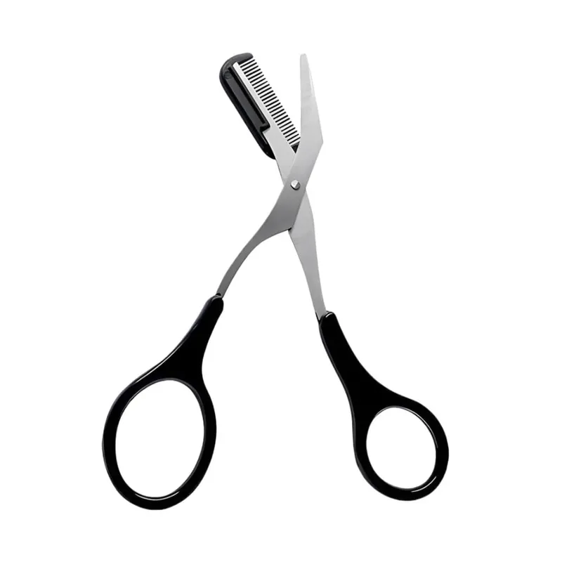 3pcs Wenkbrauw Trimmen Gereedschap Rvs Wenkbrauw Pincet Schaar met Kam Scheermes Makeup Tools Gezichtsverzorging