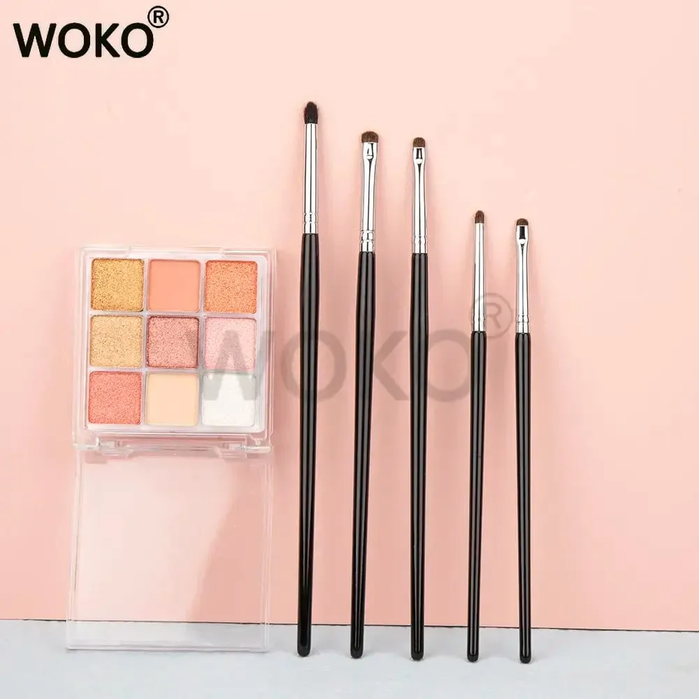 Maliit na Smoky Liner Makeup Brushes Eyeliner Smudge Brush Precision Smudge Makeup Brush Horse Hair Eyeshadow Smudge Brush